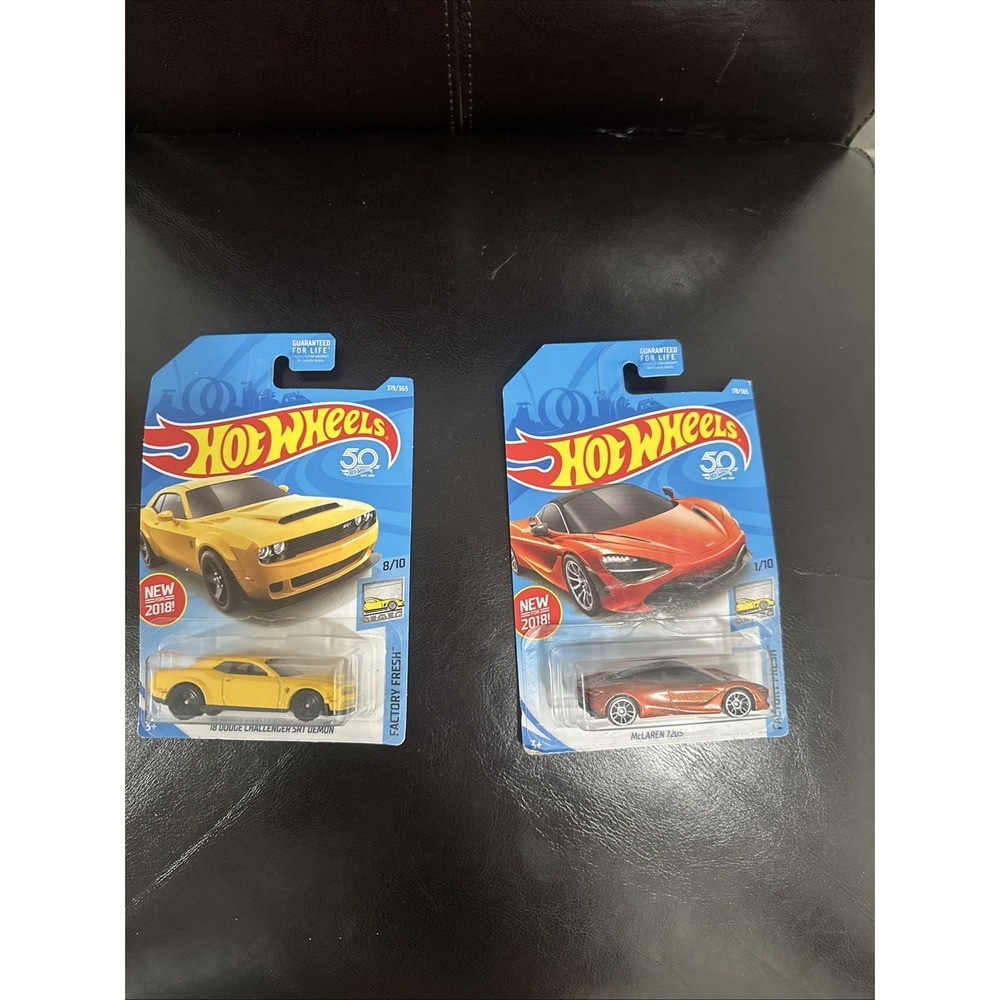 McLaren 7205 and 18 Dodge Challenger SRT Demon